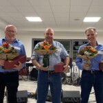 Armeewaffen 300 m (v.l.n.r.): Paul Schönenberger (2.), Hansruedi Hildebrand (1.) und Peter Giger (3.)
