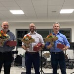 Kleinkaliber (v.l.n.r.): Roland Gyger (3.), Martin Gyger (1.) und Christian Baumgartner (2.)